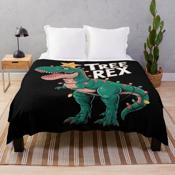 Item preview, Christmas Dinosaur Christmas Tree T rex Xmas designed and sold by tearbytea.