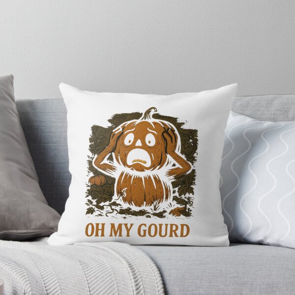 Item preview, Oh My Gourd – Funny Pumpkin Halloween Design designed and sold by CanvasFox.