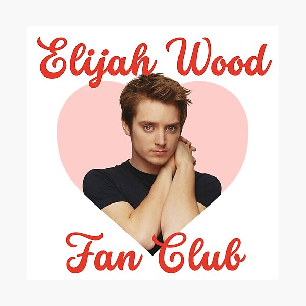 Artikelvorschau, Elijah Wood Fanclub entworfen und verkauft von Splendid Scibbles.