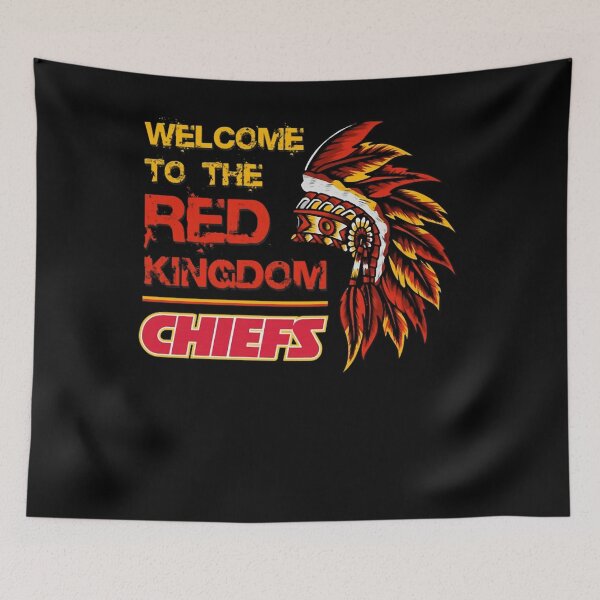 Item preview, Welcome to the Red Kingdom - Kansas City Chiefs - Patrick Mahomes designed and sold by ChristineRobins.