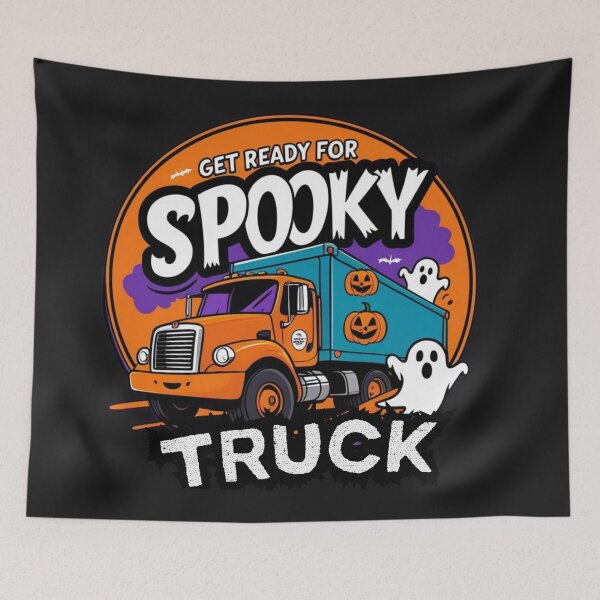 Item preview, Get ready for Spooky Truck funny gift designed and sold by TheSewRyn.