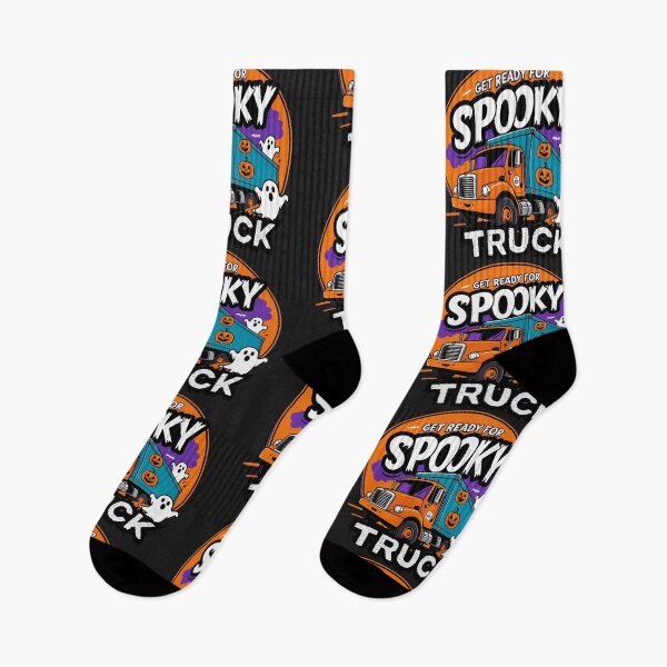 Item preview, Get ready for Spooky Truck funny gift designed and sold by TheSewRyn.