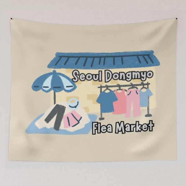 Item preview, Seoul Dongmyo Flea Market – Korea Design designed and sold by mycreastyle.