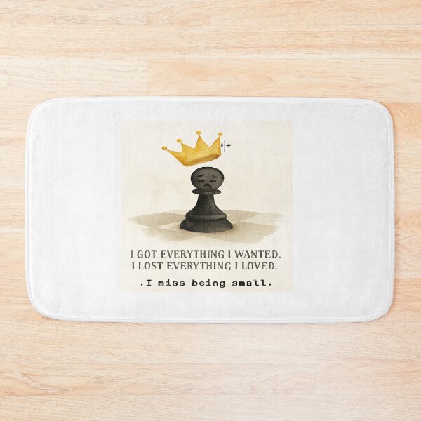 Item preview, I Got Everything I Wanted. I Lost Everything I Loved. (Black Pawn Variant) designed and sold by PawnShiftGoods.