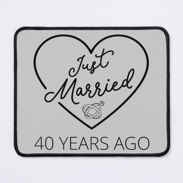 Item preview, Just Married 40 Years Ago III designed and sold by Lemon Pepper.