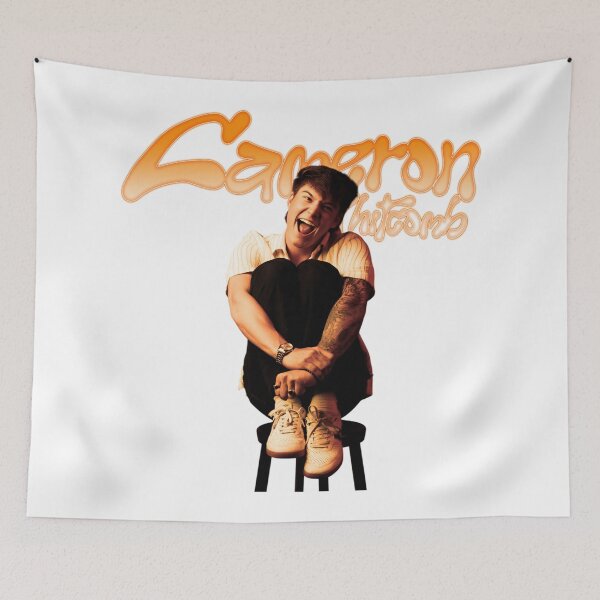 Item preview, Orange Glow Typography Country Singer designed and sold by HydroSketchy.