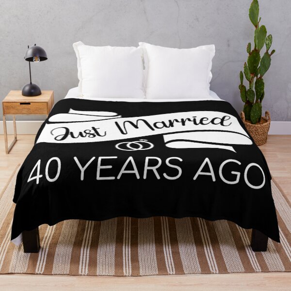 Item preview, Just Married 40 Years Ago V designed and sold by Lemon Pepper.