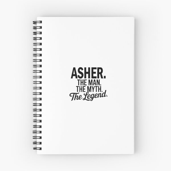 Item preview, Asher Name Asher The Man The Myth The legend designed and sold by Watsonarts.