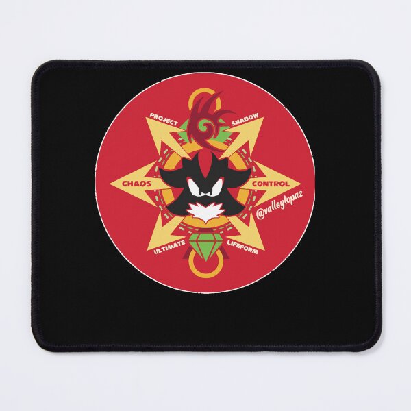 Item preview, Chaos Control - Shadow the Hedgehog Oversized T-Shirt designed and sold by traceyjamiedap.