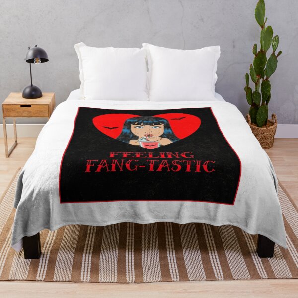 Item preview, Feeling Fang-tastic Vampire Halloween designed and sold by TheGeekyGiraffe.