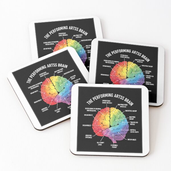 Item preview, The Performing Arts Brain – Funny Theatre Kid Meme Design designed and sold by WayneVanga.