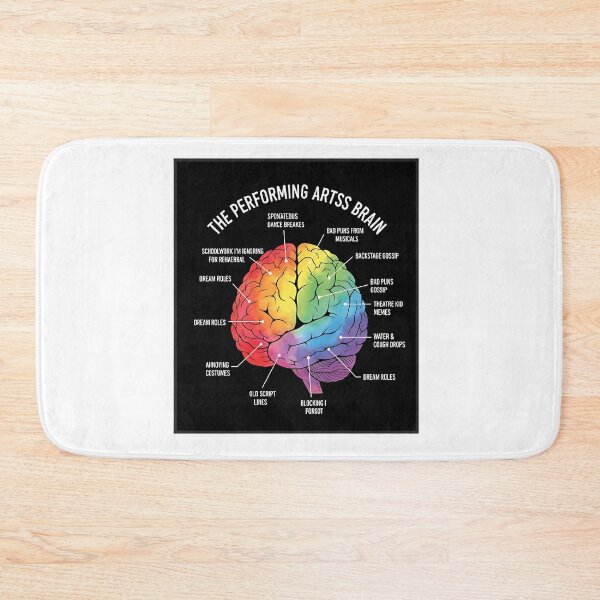 Item preview, The Performing Arts Brain – Funny Theatre Kid Meme Design designed and sold by WayneVanga.