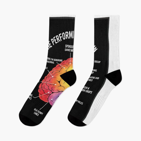 Item preview, The Performing Arts Brain – Funny Theatre Kid Meme Design designed and sold by WayneVanga.