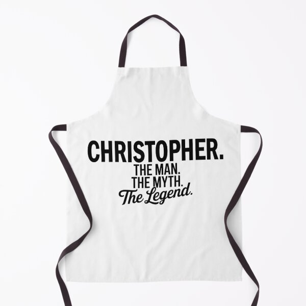 Item preview, Christopher Name Christopher The Man The Myth The legend designed and sold by Watsonarts.