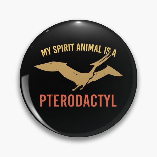 Item preview, My Spirit Animal Is A Pterodactyl Dinosaur Quote designed and sold by AmizaMatter9.