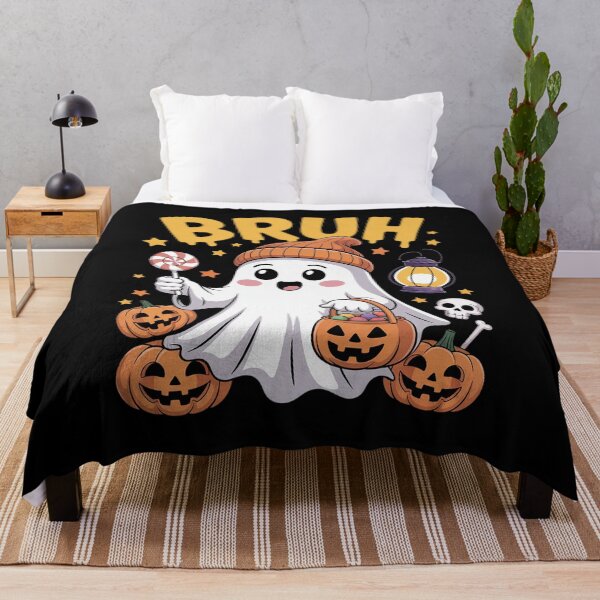 Item preview, Bruh Ghost Halloween Cute Ghost Trick Or Treat Candy designed and sold by tabdejinti.