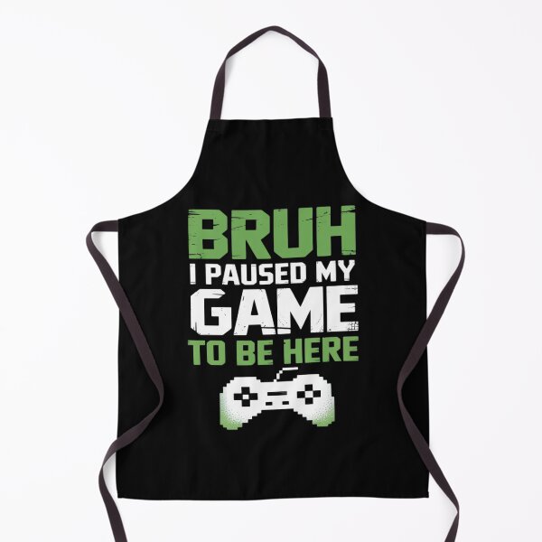 Item preview, Bruh I Paused My Game Video Gamer Teen Gaming designed and sold by tabdejinti.