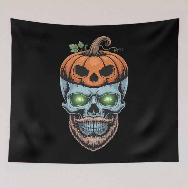 Item preview, Halloween Skull Spooky Pumpkin designed and sold by Bandikonsalez.