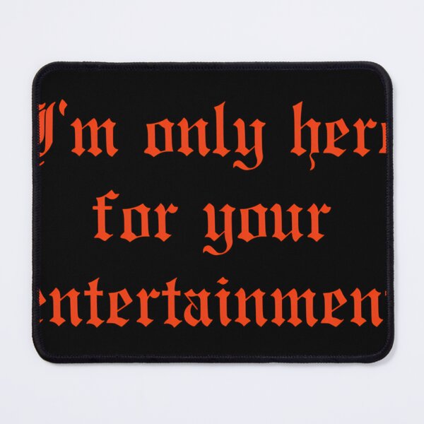 Item preview, The Last Dinner Party I'M Only Here For Your Entertainment - Red Text designed and sold by TERRALLEJO.