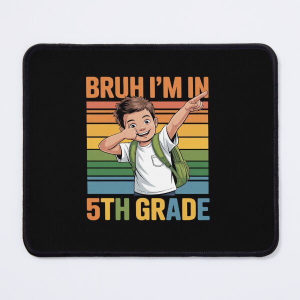 Item preview, Bruh I'm In 5th Grade Dabbing Boy Back To School designed and sold by tabdejinti.