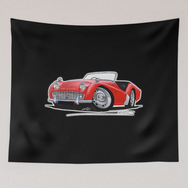 Item preview, Triumph Tr3A Red designed and sold by DerekSgro.