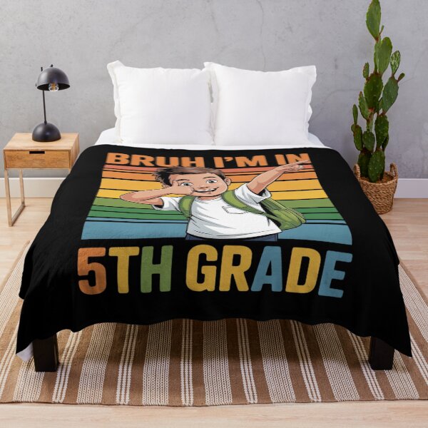 Item preview, Bruh I'm In 5th Grade Dabbing Boy Back To School designed and sold by tabdejinti.
