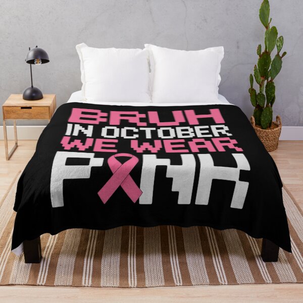 Item preview, Bruh in October We Wear Pink Gamer Breast Cancer designed and sold by tabdejinti.