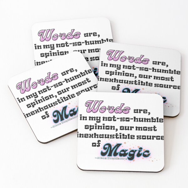 Item preview, Copy of Words are source of Magic - Dumbledore Quote designed and sold by stella literarium.