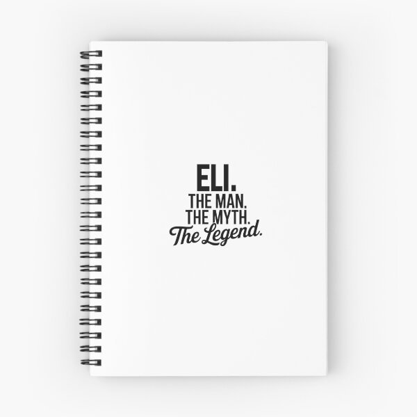 Item preview, Eli Name Eli The Man The Myth The legend designed and sold by Watsonarts.
