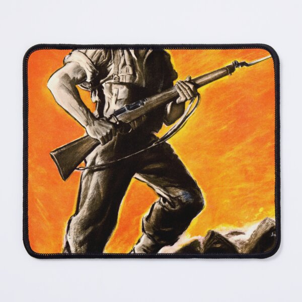 Item preview, Salute the Soldier WWII Poster | British Propaganda Art | Bold Colors & Strong Contrast | Heroic Soldier Illustration designed and sold by artofuniverse.