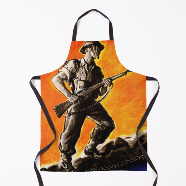 Item preview, Salute the Soldier WWII Poster | British Propaganda Art | Bold Colors & Strong Contrast | Heroic Soldier Illustration designed and sold by artofuniverse.