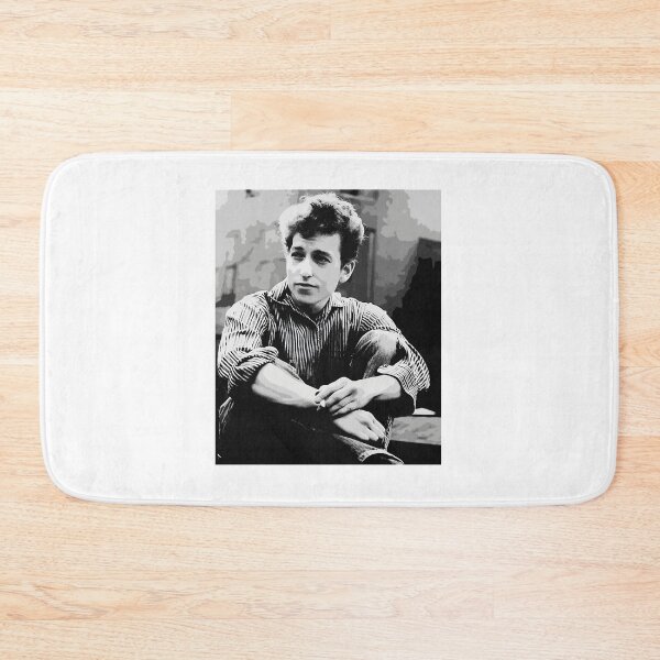 Item preview, B Dylan Monochrome Classic Folk Portrait Vintage Black  White Style designed and sold by OldVue.