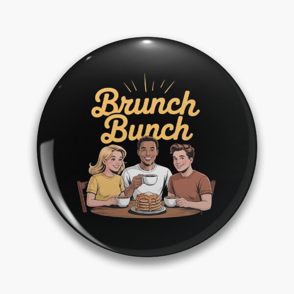 Item preview, Brunch Bunch Cartoon Friends Pancake Coffee designed and sold by tabdejinti.