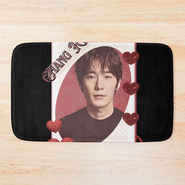 Item preview,  Chang Ryul ( ) Korean Actor Card Red Aesthetic Collage Design designed and sold by TERRALLEJO.