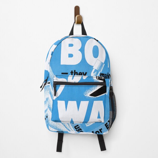 Item preview, WWII Propaganda Poster | Save Waste Bones | Recycle for War Effort | Military Aircraft & Bombs | Bold Blue & White Design designed and sold by artofuniverse.