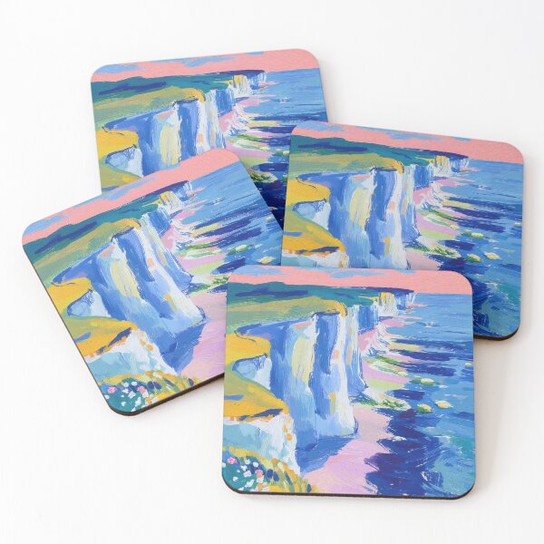 Item preview, White Cliffs of Dover in vintage style designed and sold by ArtHouseNiklas.