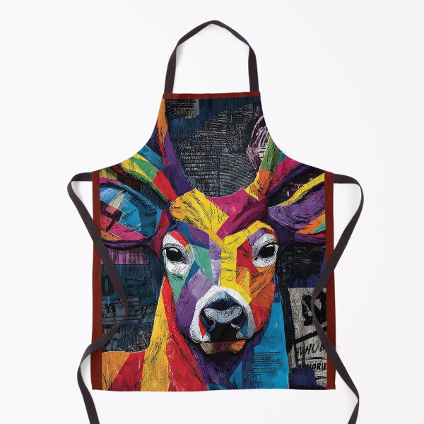Item preview, Protect the Wild Stag - Dynamic Colorful Design with Contrasting Background and Detail designed and sold by OlfactoART Studio.
