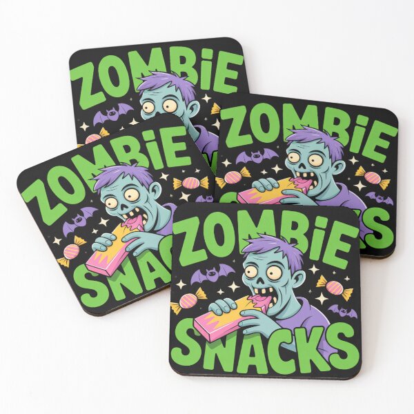 Item preview, Candy Over Brains: This fun and vibrant T-shirt design is a hilarious take on the classic zombie. For the Halloween Festive Season designed and sold by Grang Art Artistic Designs.