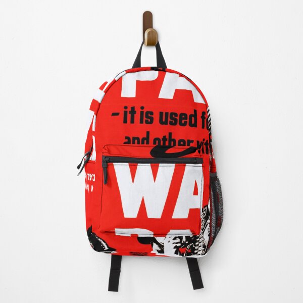 Item preview, Vintage WWII Propaganda Poster | Save Waste Paper for Ammunition & Support Troops | Bold Red & White Art Print designed and sold by artofuniverse.