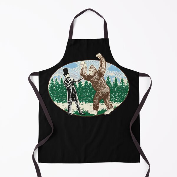 Item preview, Abe Lincoln Sasquatch Hunter Bigfoot Logo designed and sold by InzanaXochi.