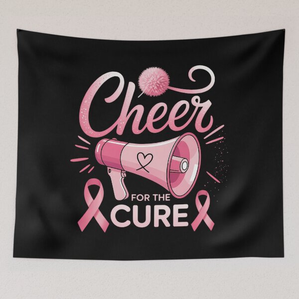 Item preview, Breast Cancer Awareness Cheer For The Cure Football designed and sold by Bandikonsalez.