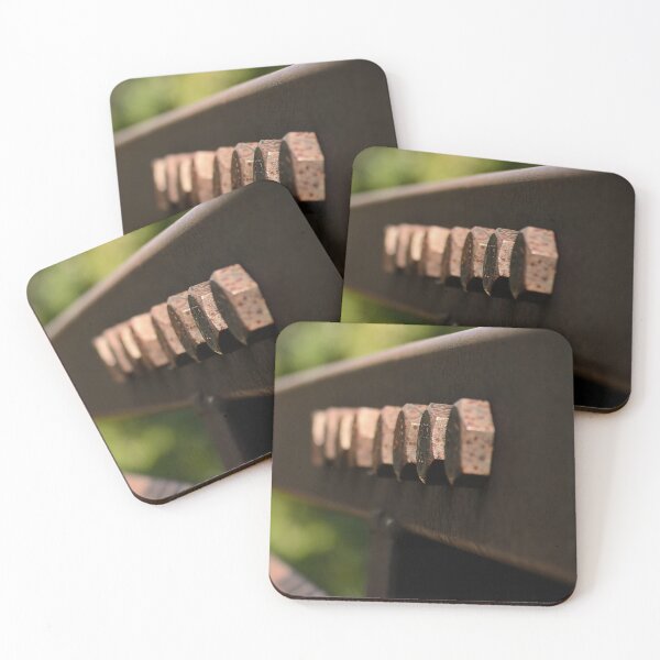 Item preview, Close-Up of Rusty Outdoor Bolts designed and sold by MercerImages.