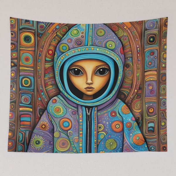 Item preview, Alien visiting Mexico designed and sold by Colin Bentham.