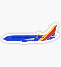 Boeing 737 Stickers | Redbubble