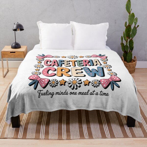 Item preview, Cafeteria Crew Fueling Minds One Meal Quote designed and sold by tabdejinti.