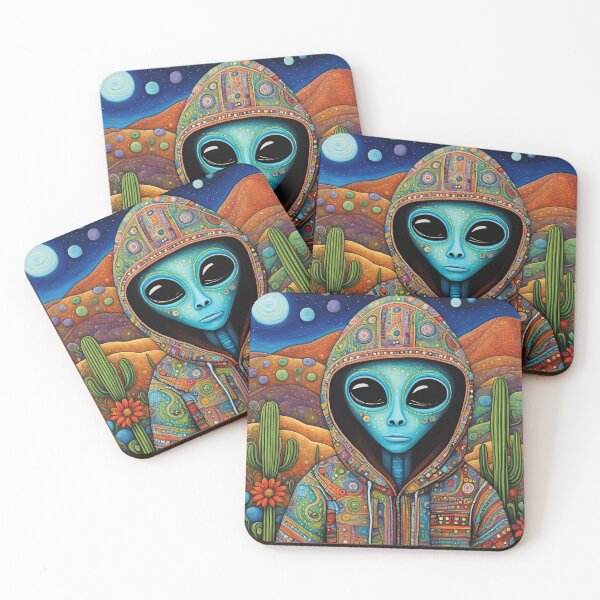 Item preview, Alien visiting Mexico designed and sold by Colin Bentham.