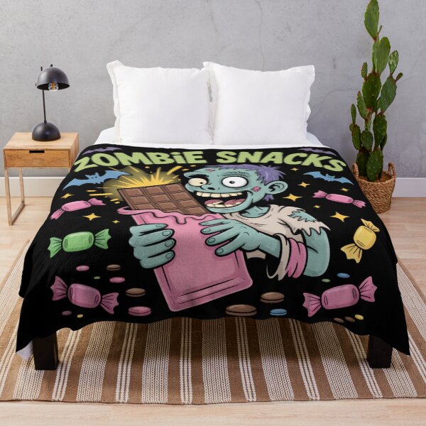 Item preview, The Zombie's Craving: This fun and vibrant T-shirt design is a hilarious take on the classic zombie. For the Halloween Festive Season designed and sold by Grang Art Artistic Designs.
