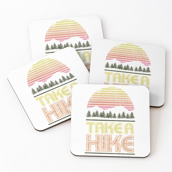 Item preview, Take A Hike Outdoor Graphic Tee Shirt Mountain Trees Sunset designed and sold by andywebers.