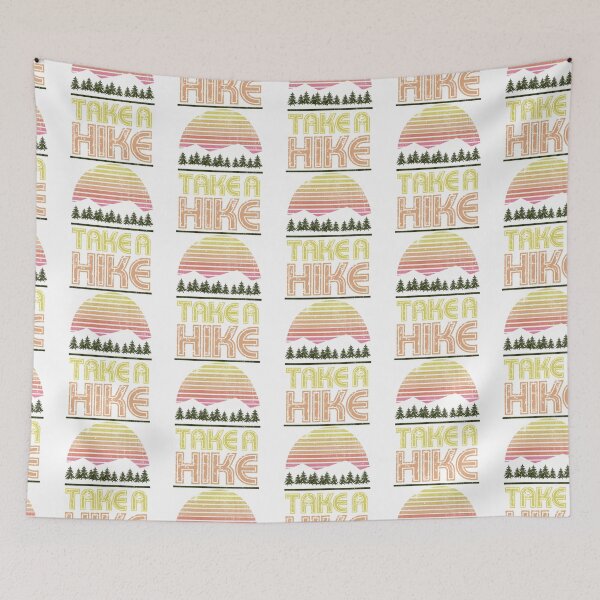 Item preview, Take A Hike Outdoor Graphic Tee Shirt Mountain Trees Sunset designed and sold by andywebers.