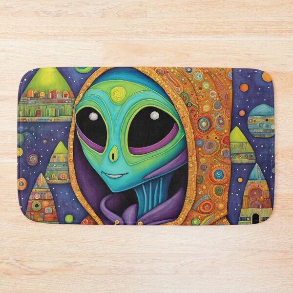 Item preview, Alien visiting Mexico designed and sold by Colin Bentham.